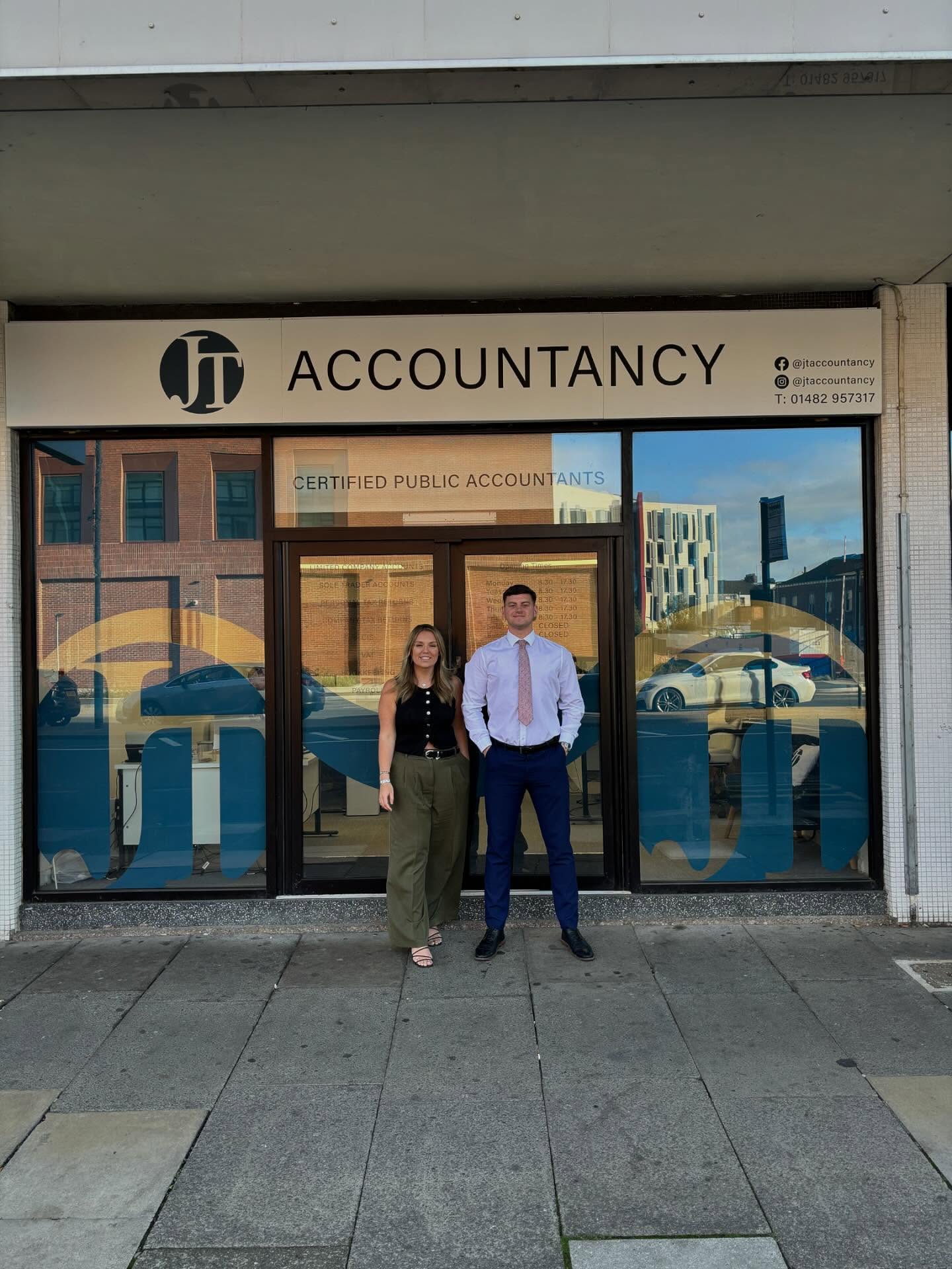 JT Accountancy office on Bond Street in Hull